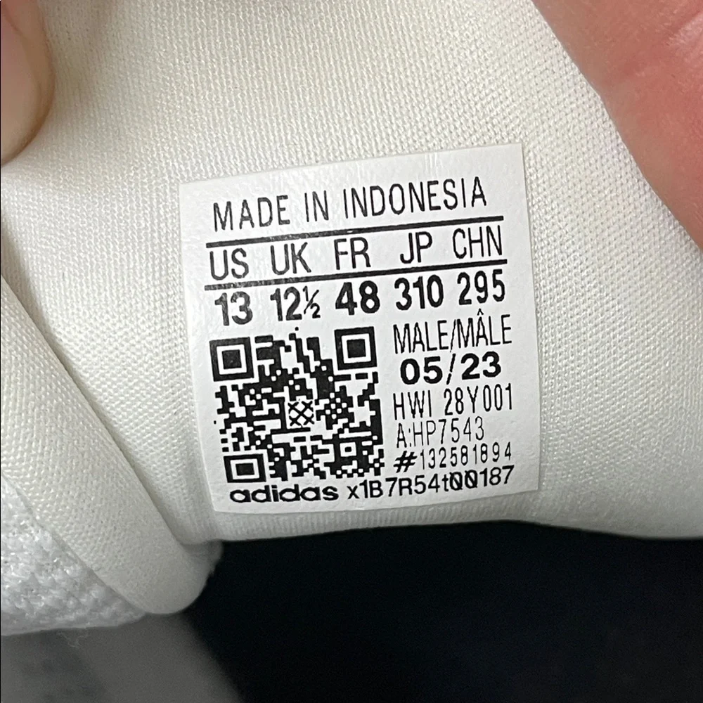 adidas sleek white